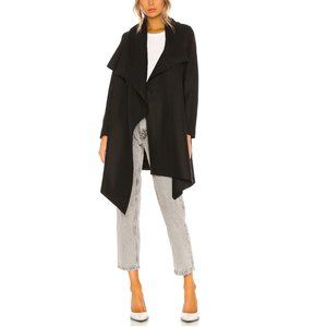 NWT All Saints City Monument Black Coat Size 0